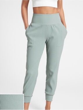 Athleta Salutation Ribbed Joggers